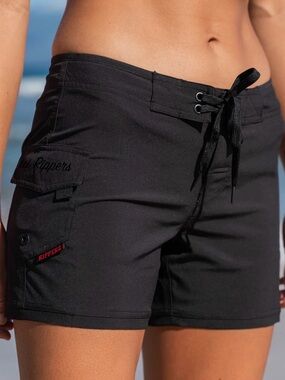 Maui Rippers Black Swim/Board Shorts with Drawstring